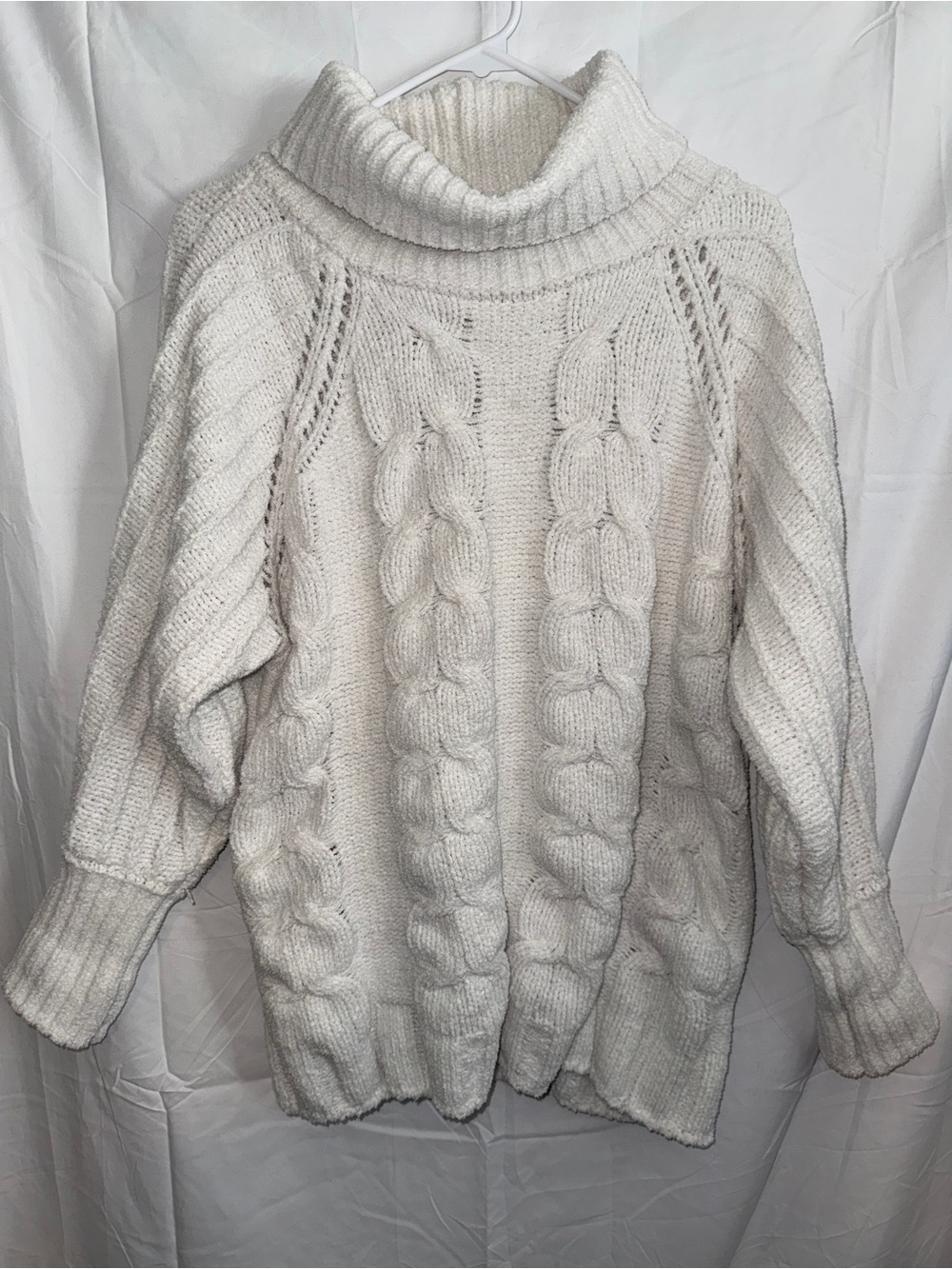 Moon & Madison- Cozy Cable Knit Turtleneck Sweater - Size S